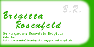 brigitta rosenfeld business card